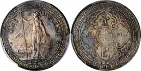 GREAT BRITAIN. Trade Dollar, 1902-B. Bombay Mint. Edward VII. PCGS MS-63 Gold Shield.