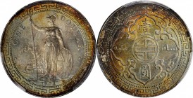 GREAT BRITAIN. Trade Dollar, 1903/2-B. Bombay Mint. Edward VII. PCGS MS-65+ Gold Shield.