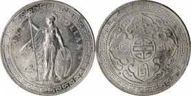 GREAT BRITAIN. Trade Dollar, 1910/00-B. Bombay Mint. Edward VII. PCGS MS-62 Gold Shield.