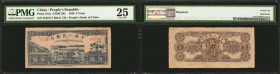 CHINA--PEOPLE'S REPUBLIC. People's Bank of China. 5 Yuan, 1949. P-814a. PMG Very Fine 25.