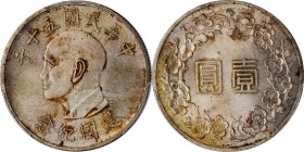 CHINA. Taiwan. Yuan, Year 50 (1961). PCGS MS-65 Gold Shield.