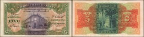 EGYPT. National Bank of Egypt. 5 Pounds, 1935. P-19b. Very Fine.