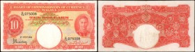 MALAYA. Board of Commissioners of Currency Malaya. 10 Dollars, 1941. P-13. Very Fine.