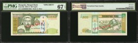 MONGOLIA. Mongol Bank. 500 & 5000 Tugrik, 2003-13. P-66s & 68s. Specimens. PMG Superb Gem Uncirculated 67 EPQ & 68 EPQ.