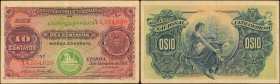 MOZAMBIQUE. Banco Nacional Ultramarino. 10 Centavos, 1914. P-59. Very Fine.
