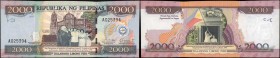 PHILIPPINES. Bangko Sentral Ng Pilipinas. 2000 Piso, 2001. P-189c. Uncirculated.