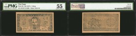 Viet Nam. Viet Nam Dan-Chu Cong-Hoa. 1 Dong, ND (1947). P-9b & 9c. PMG About Uncirculated 55.