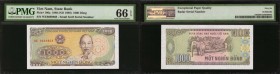 Viet Nam. State Bank. 1000 Dong, 1988 (ND 1989). P-106a. Radar Serial Number. PMG Gem Uncirculated 66 EPQ.