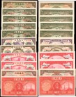 CHINA--REPUBLIC. Bank of Communications. Mixed Denominations, 1914-41. P-Various. About Uncirculated.