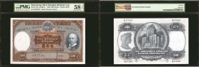 HONG KONG. Hong Kong & Shanghai Banking Corporation. 500 Dollars, 1968. P-179e. PMG Choice About Uncirculated 58 EPQ.