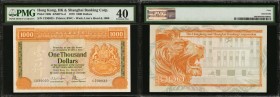 HONG KONG. Hong Kong & Shanghai Banking Corporation. 1000 Dollars, 1979. P-190b. PMG Extremely Fine 40.
