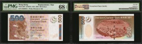 HONG KONG. Standard Chartered Bank. 500 & 1000 Dollars, 2003. P-294* & 295*. Replacements. PMG Gem Uncirculated 66 EPQ & Superb Gem 68 EPQ.