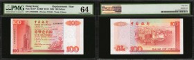 HONG KONG. Bank of China. 50, 100 & 1000 Dollars, 1996-2008. P-331b*, 336a*, 336b*, 336e* & 339b*. Replacements. PMG Mixed Grades.