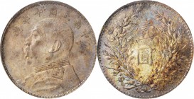 CHINA. Dollar, Year 10 (1921). PCGS MS-62 Gold Shield.