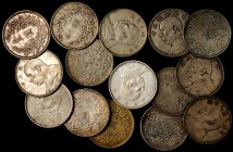 CHINA. Group of Dollars (24 Pieces), 1914-21. Grade Range: FINE to VERY FINE.