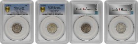 CHINA. Duo of 10 Cents (2 Pieces), 1914 & 1926. Both PCGS Gold Shield Certified.