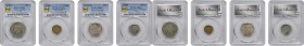 CHINA. Assorted Type Quartet (4 Pieces), 1908-43. All PCGS Gold Shield Certified.