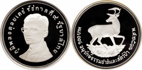 THAILAND. 100 Baht, BE 2517 (1974). NGC PROOF-69 Ultra Cameo.