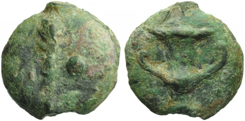Central Italy, Uncertain mint, Onkia, 3rd century BC; AE (g 21,05; mm 28; h 12);...