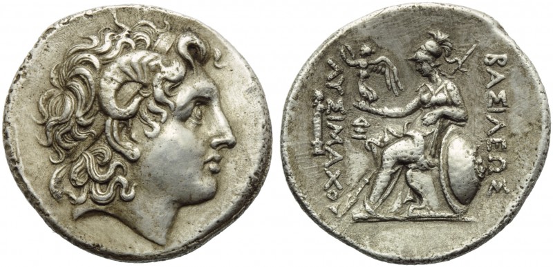 Kings of Thrace, Lysimachos (323-281, and posthumous issues), Tetradrachm, Lamps...