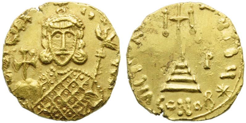 Philippicus Bardanes (711-713), Solidus, Syracuse, AD 711-713; AV (g 4,00; mm 21...