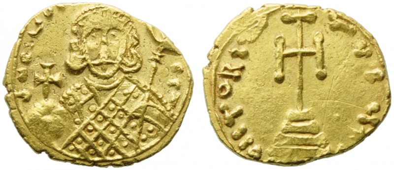 Philippicus Bardanes (711-713), Solidus, Syracuse, AD 711-713; AV (g 4,00; mm 20...