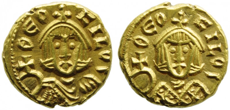 Theophilus (829-842), Semissis, Syracuse, AD 831-842; AV (g 1,79; mm 11; h 6); Θ...