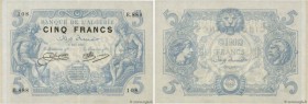 Country : ALGERIA 
Face Value : 5 Francs 
Date : 06 mai 1916 
Period/Province/Bank : Banque de l'Algérie 
Catalogue reference : P.71a 
Alphabet - sign...