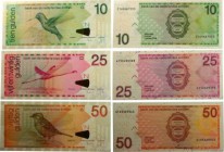 Country : NETHERLANDS ANTILLES 
Face Value : 10, 25 et 50 Gulden Lot 
Date : 2006-2012 
Period/Province/Bank : Bank van de Nederlandse Antillen 
Catal...