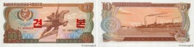 Country : NORTH KOREA 
Face Value : 10 Won Spécimen 
Date : 1978 
Period/Province/Bank : Korean Central Bank 
Catalogue reference : P.20s 
Alphabet - ...