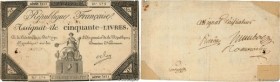 Country : FRANCE 
Face Value : 50 Livres Vérificateur 
Date : 14 décembre 1792 
Period/Province/Bank : Assignats 
Catalogue reference : Ass.39a 
Addit...