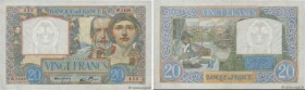 Country : FRANCE 
Face Value : 20 Francs TRAVAIL ET SCIENCE 
Date : 28 août 1941 
Period/Province/Bank : Banque de France, XXe siècle 
Catalogue refer...