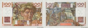 Country : FRANCE 
Face Value : 100 Francs JEUNE PAYSAN 
Date : 17 janvier 1946 
Period/Province/Bank : Banque de France, XXe siècle 
Catalogue referen...