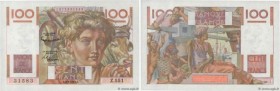 Country : FRANCE 
Face Value : 100 Francs JEUNE PAYSAN 
Date : 06 août 1953 
Period/Province/Bank : Banque de France, XXe siècle 
Catalogue reference ...