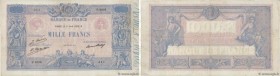 Country : FRANCE 
Face Value : 1000 Francs BLEU ET ROSE 
Date : 11 août 1926 
Period/Province/Bank : Banque de France, XXe siècle 
Catalogue reference...