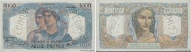 Country : FRANCE 
Face Value : 1000 Francs MINERVE ET HERCULE Spécimen 
Date : (1945) 
Period/Province/Bank : Banque de France, XXe siècle 
Catalogue ...