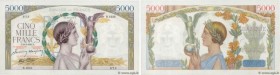 Country : FRANCE 
Face Value : 5000 Francs VICTOIRE Impression à plat 
Date : 18 mars 1943 
Period/Province/Bank : Banque de France, XXe siècle 
Catal...