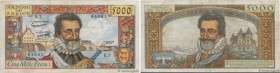 Country : FRANCE 
Face Value : 5000 Francs HENRI IV 
Date : 07 février 1957 
Period/Province/Bank : Banque de France, XXe siècle 
Catalogue reference ...
