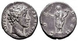 Marco Aurelio. Denario. 139-161 d.C. Roma. Rev.: COS DES II. Ag. 2,50 g. MBC-. Est...35,00. English: Marcus Aurelius. Denario. 139-161 d.C. Rome. Rev....