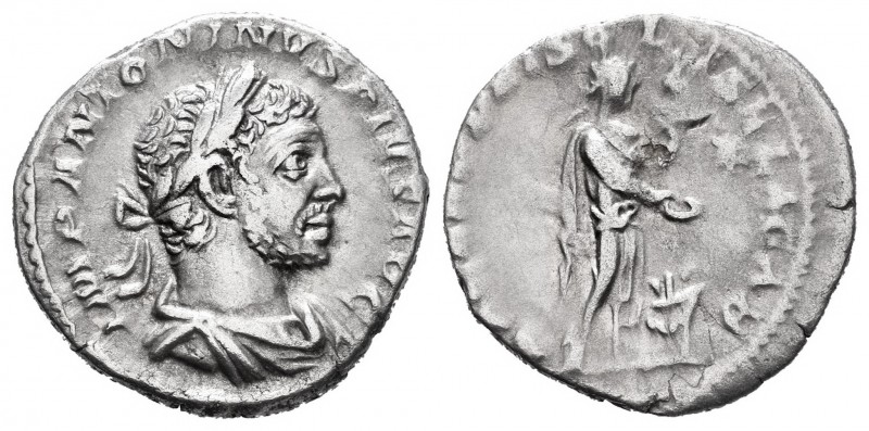 Eliogábalo. Denario. 221-222 d.C. Roma. (Spink-7542). (Ric-131). (Seaby-256). Ag...