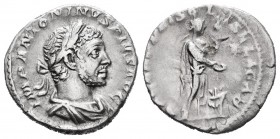 Eliogábalo. Denario. 221-222 d.C. Roma. (Spink-7542). (Ric-131). (Seaby-256). Ag. 2,50 g. MBC-/BC+. Est...30,00. English: Elagabalus. Denario. 221-222...