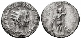 Valeriano II. Antoniniano. 253-254 d.C. Roma. (Spink-9993). (Ric-133). (Seaby-263). Rev.: VIRTVS AVGG. Ag. 3,30 g. BC. Est...25,00. English: Valerian ...