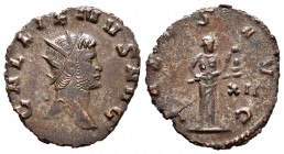 Galieno. Antoniniano. 264-265 d.C. Roma. (Ric-274 variante). Rev.: SALVS AVG / XII. Ae. 2,67 g. MBC+/MBC. Est...18,00. English: Gallienus. Antoniniano...