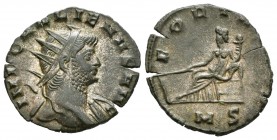 Galieno. Antoniniano. 266 d.C. Milán. (Spink-10219). (Ric-193). Ae. 2,96 g. EBC-/MBC+. Est...35,00. English: Gallienus. Antoniniano. 266 d.C. Milano. ...