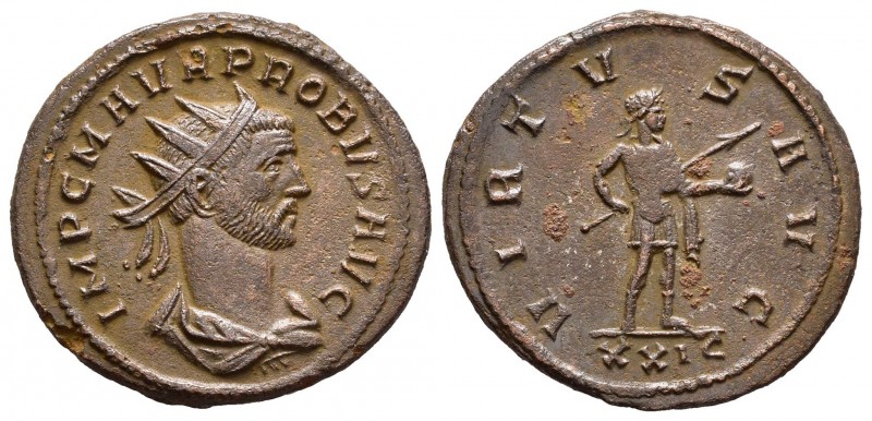 Probo. Antoniniano. 276-277 d.C. Roma. (Spink-12061). (Ric-801). Rev.: VIRTVS AV...