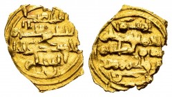Reinos de Taifas. Abd al Aziz al Mansur. Fracción de dinar. 419-429 H (1028-1038 d.C). Almería. Au. 0,65 g. MBC+. Est...120,00. English: Kingdom of Ta...