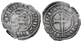Corona de Aragón. Jaime II (1291-1327). Dobler. Mallorca. (Cru-538). 0,84 g. BC+/MBC-. Est...30,00. English: The Crown of Aragon. Jaime II (1291-1327)...