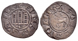 Reino de Castilla y León. Fernando IV (1295-1312). Pepion. Córdoba. (Bautista-451). Ve. 0,68 g. C bajo el castillo. MBC. Est...50,00. English: Kingdom...
