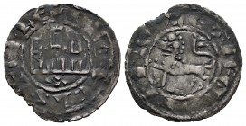 Reino de Castilla y León. Fernando IV (1295-1312). Pepión. Sevilla. (Bautista-456.2). Ve. 0,78 g. S entre puntos bajo el castillo. MBC. Est...30,00. E...