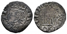 Reino de Castilla y León. Alfonso XI (1312-1350). Cornado. Burgos. (Bautista-471). Ve. 0,77 g. Con B y estrella sobre la torre. MBC-. Est...18,00. Eng...